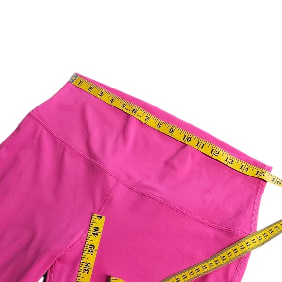 Lululemon Align High Rise Crop 21" Leggings, Pink, Nulu, Athletic, Yoga, Size 14 - Picture 8 of 9